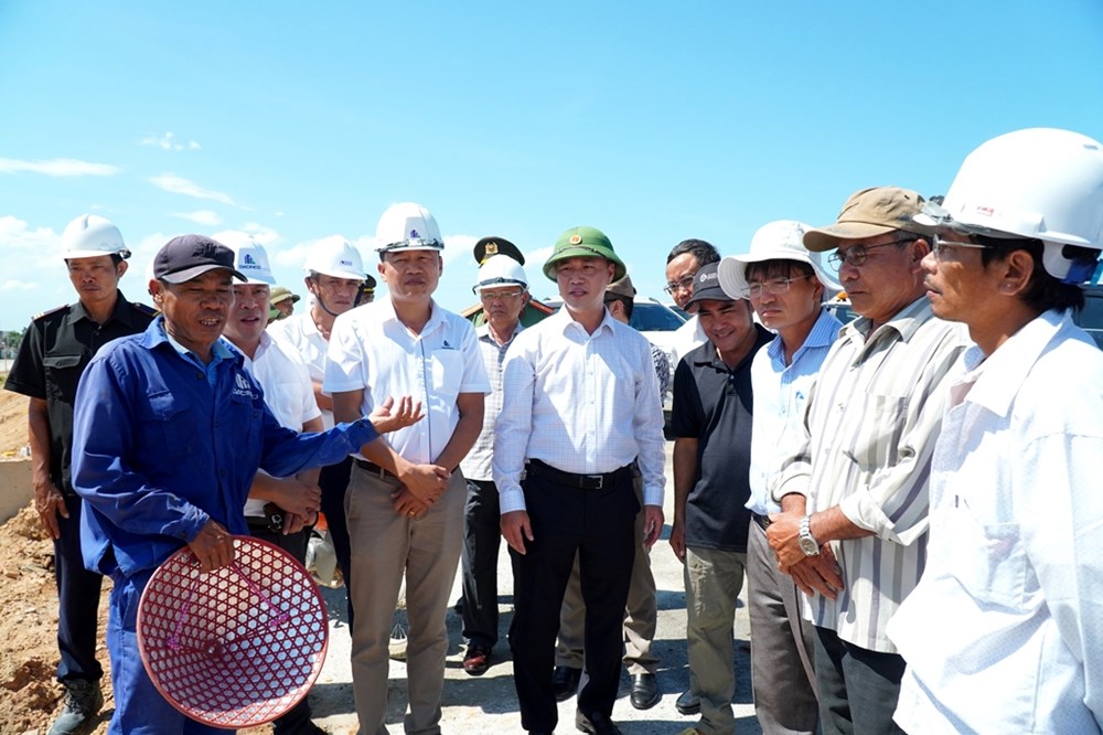 Đẩy nhanh tiến độ thi công Quảng Ngãi - Hoài Nhơn đưa công trình vào khai thác trong tháng 12 - ảnh 3