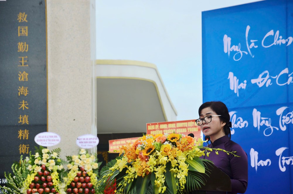Lễ tưởng niệm 140 năm ngày mất chí sĩ yêu nước Lê Trung Đình - ảnh 2