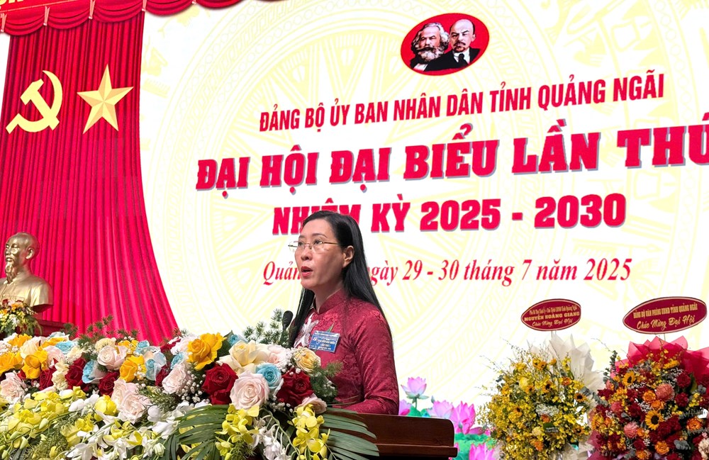 Đại hội Đảng bộ UBND tỉnh Quảng Ngãi lần thứ I - ảnh 3