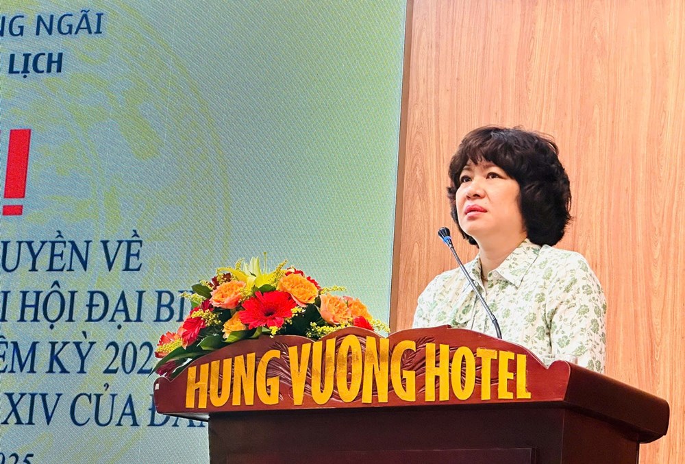 Quảng Ngãi tập huấn công tác tuyên truyền về xây dựng Đảng - ảnh 4