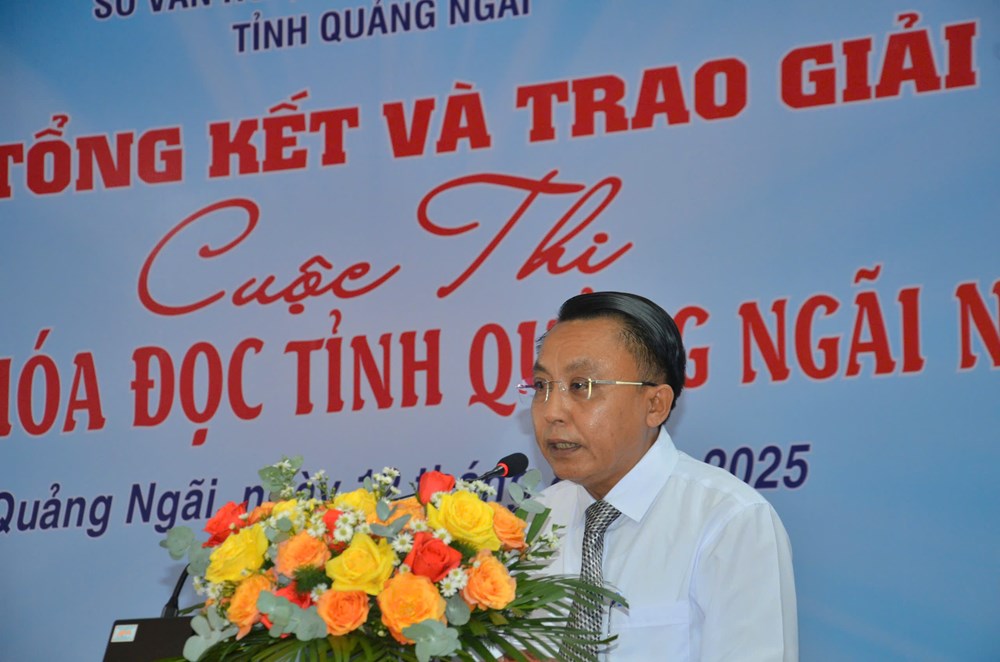Trao giải Cuộc thi Đại sứ Văn hóa đọc tỉnh Quảng Ngãi năm 2025 - ảnh 2