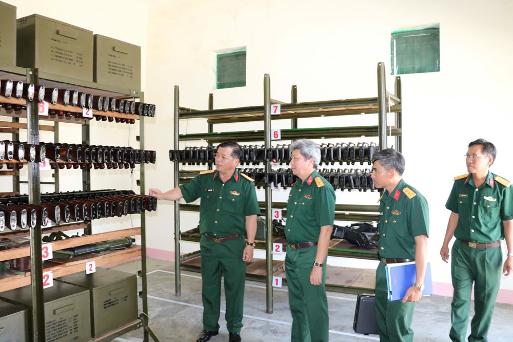 Kiểm tra công tác sẵn sàng chiến đấu dịp kỷ niệm 80 năm Cách mạng Tháng Tám và Quốc khánh 2.9 - ảnh 2