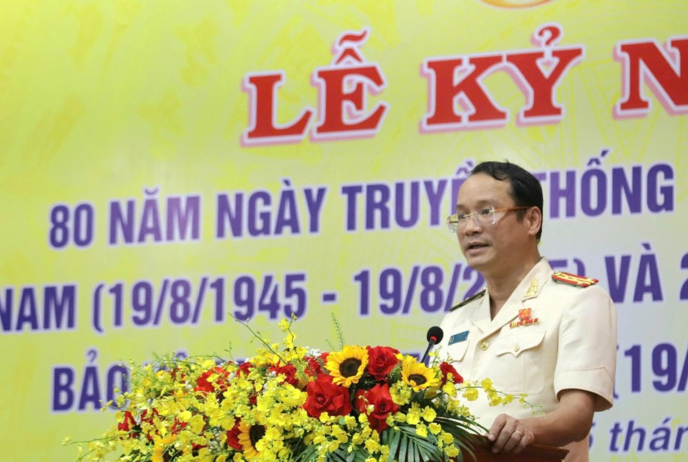 Công an Quảng Ngãi phát huy truyền thống vẻ vang, phẩm chất cách mạng - ảnh 2