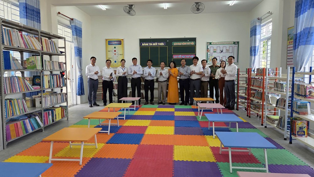 Niềm vui trong ngôi trường mới “Mầm xanh nơi đầu sóng” - ảnh 5