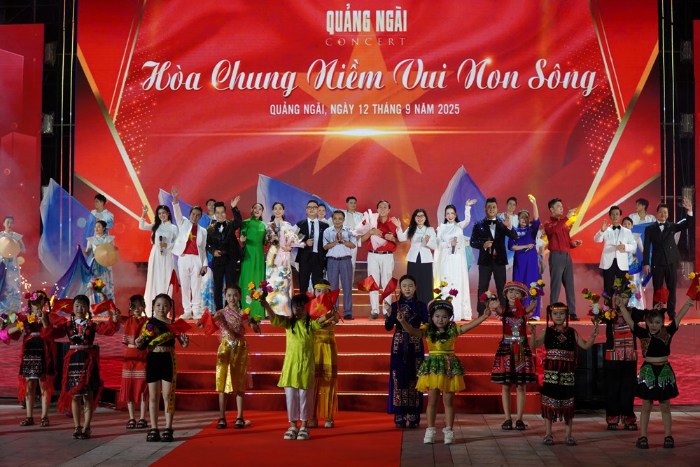 “Quảng Ngãi Concert - 2025: Hòa chung niềm vui non sông” - ảnh 5