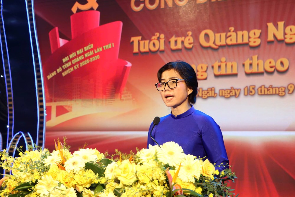 Công diễn và trao giải Cuộc thi video clip tuyên truyền về Đại hội Đảng bộ tỉnh Quảng Ngãi - ảnh 2