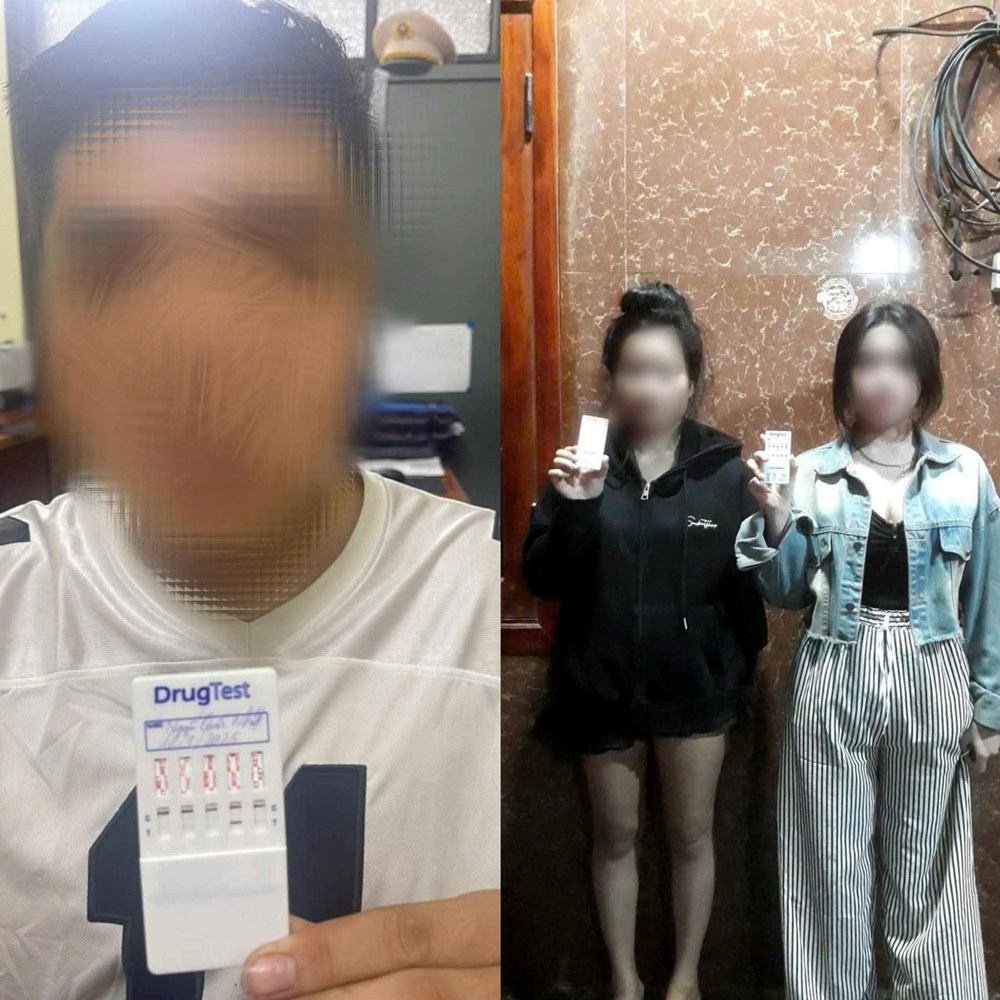 Kiểm tra hàng loạt cơ sở karaoke và massage phát hiện một số đối tượng dương tính ma túy - ảnh 2