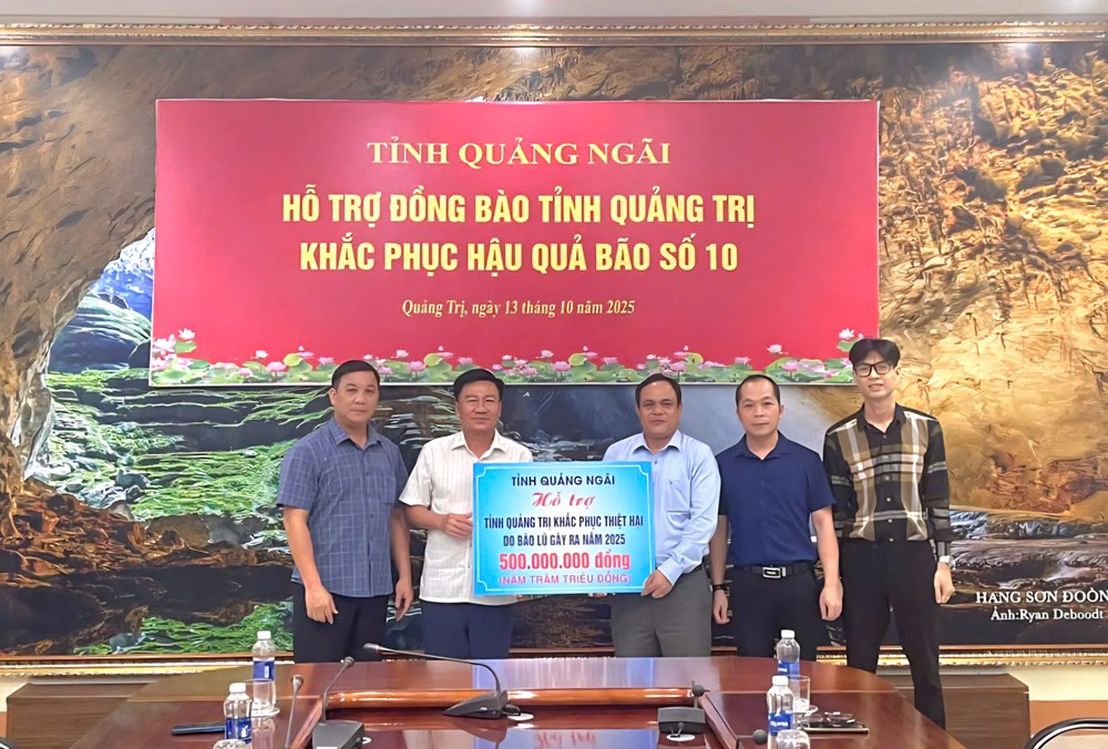 Quảng Ngãi hỗ trợ các tỉnh bị thiệt hại do bão lũ gây ra - ảnh 3