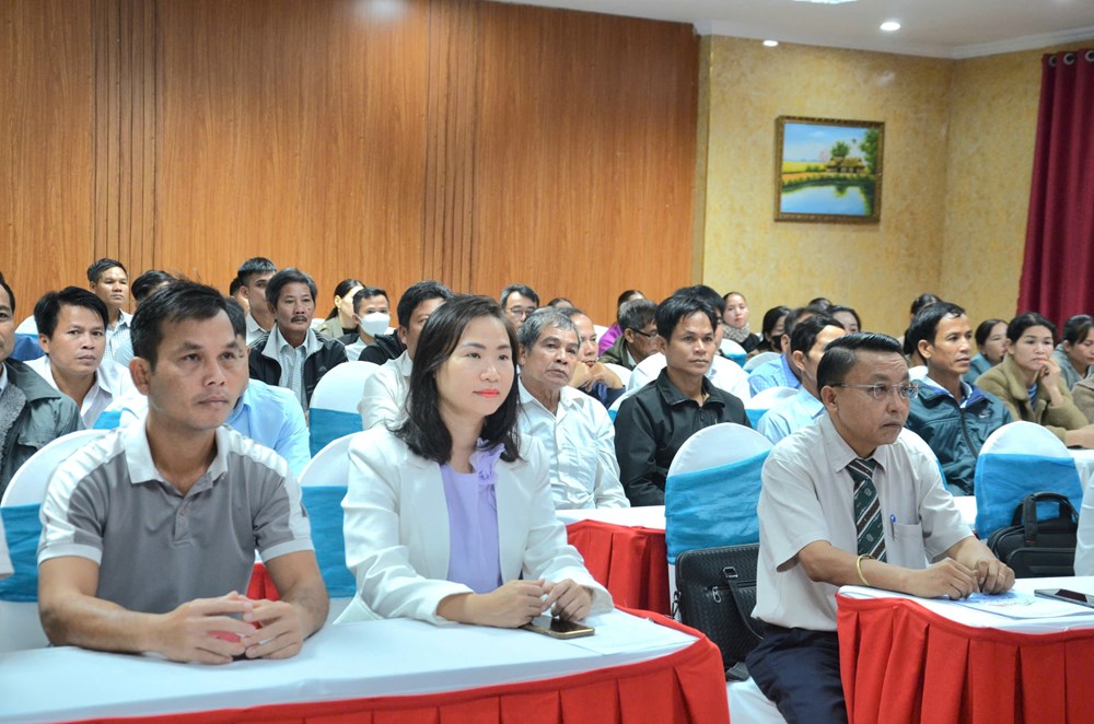 Nâng cao kĩ năng tuyên truyền, vận động về hôn nhân cho đồng bào Hrê tỉnh Quảng Ngãi - ảnh 3