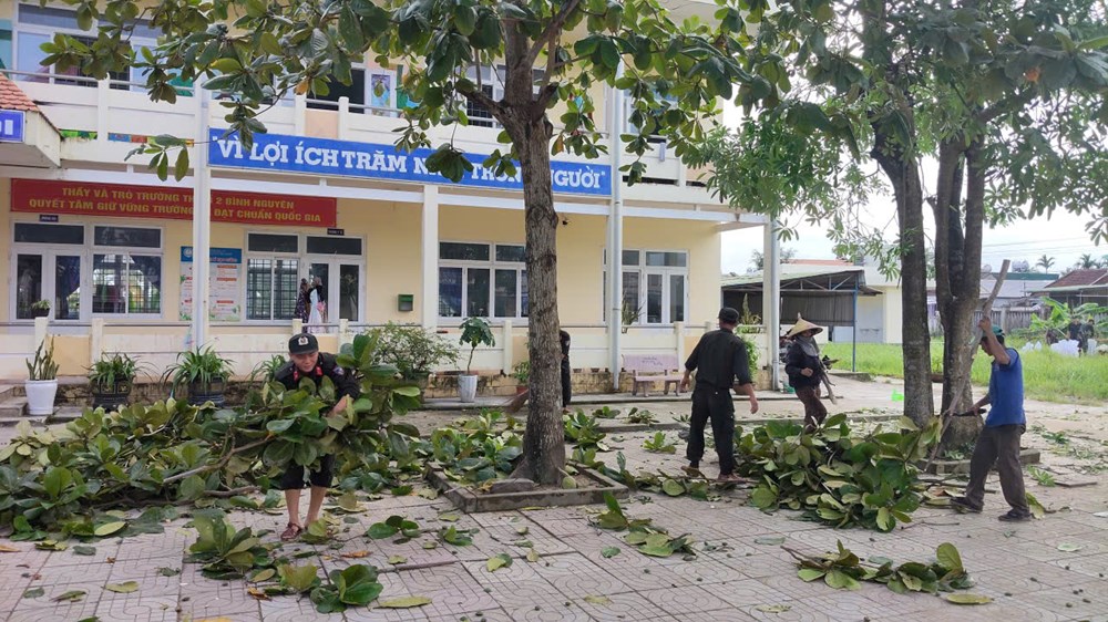 Học sinh nghỉ học từ chiều 6.11 để đảm bảo an toàn trước bão số 13 - ảnh 3