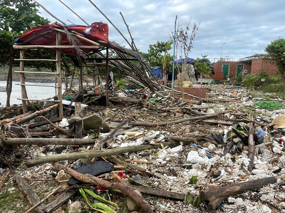 Các điểm di tích, du lịch ở Quảng Ngãi bị ảnh hưởng nặng do triều cường - ảnh 6