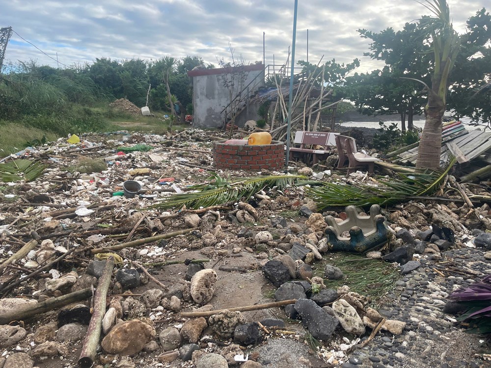 Các điểm di tích, du lịch ở Quảng Ngãi bị ảnh hưởng nặng do triều cường - ảnh 7