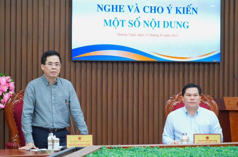 Quảng Ngãi cho ý kiến về dự thảo Kế hoạch phát triển kinh tế - xã hội năm 2026 - ảnh 1