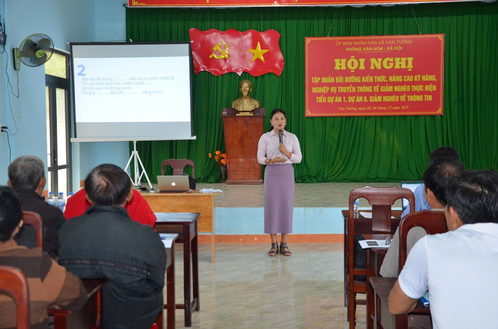 Đẩy mạnh truyền thông giảm nghèo từ nhận thức đến hành động - ảnh 5