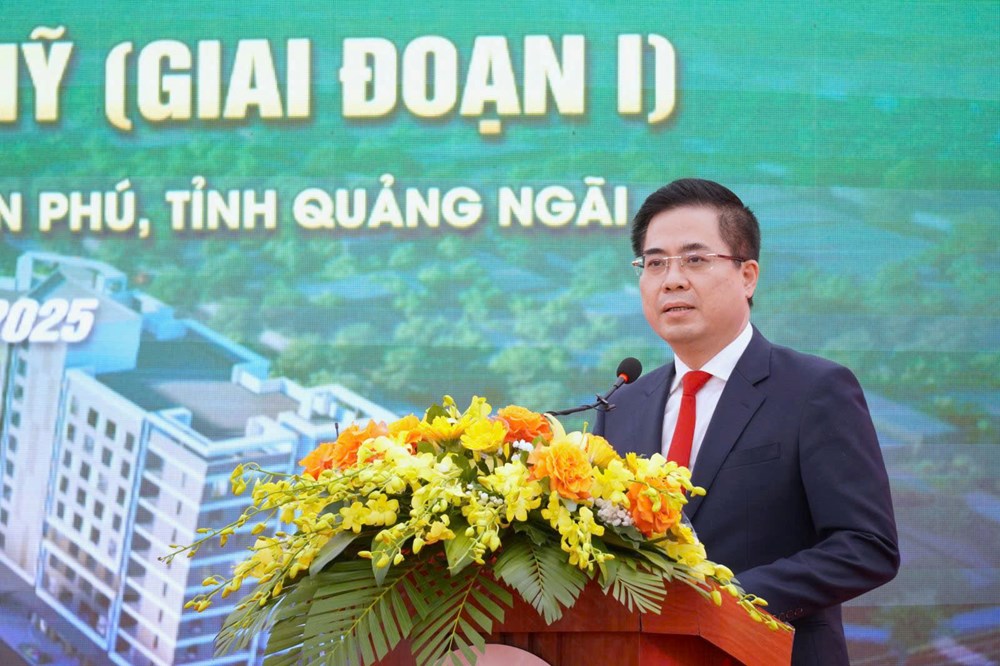 Quảng Ngãi khởi công dự án nhà ở xã hội HUD - Phú Mỹ - ảnh 3