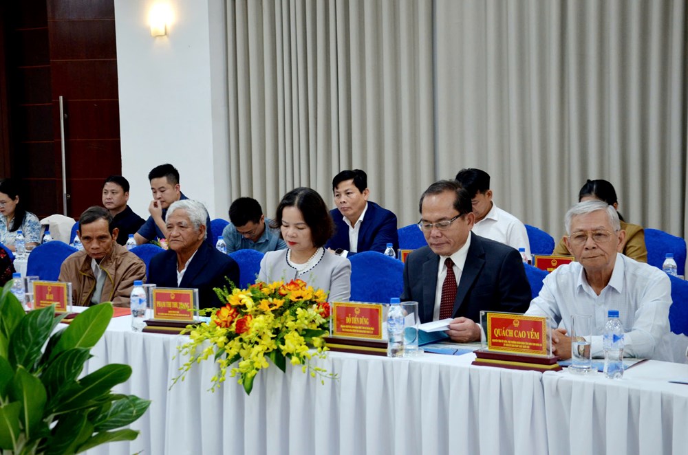 Gặp mặt các thế hệ đại biểu Quốc hội tỉnh nhân kỷ niệm 80 năm Ngày Tổng tuyển cử đầu tiên  - ảnh 4