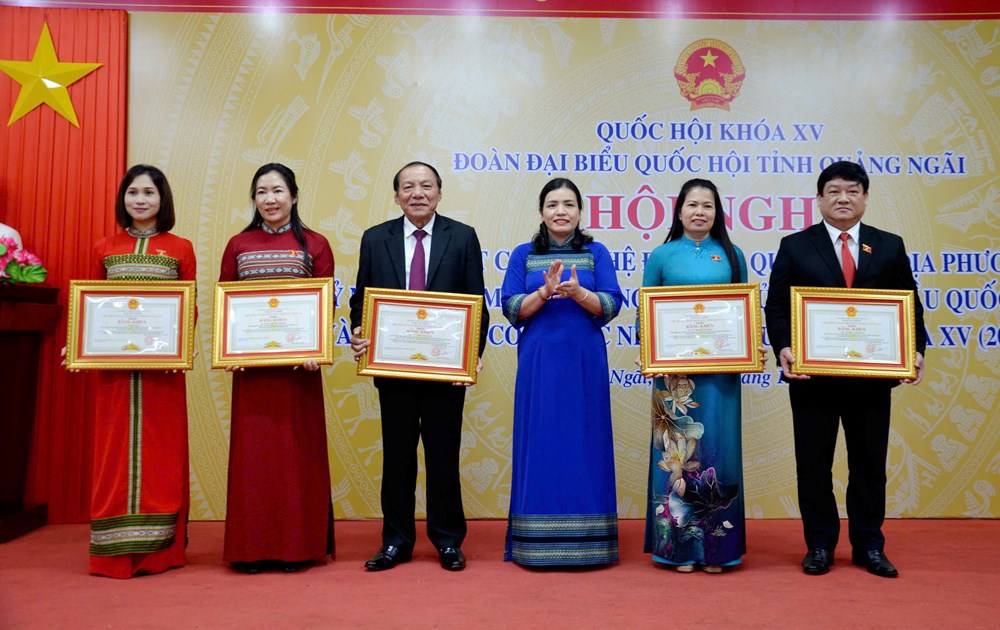 Gặp mặt các thế hệ đại biểu Quốc hội tỉnh nhân kỷ niệm 80 năm Ngày Tổng tuyển cử đầu tiên - ảnh 7