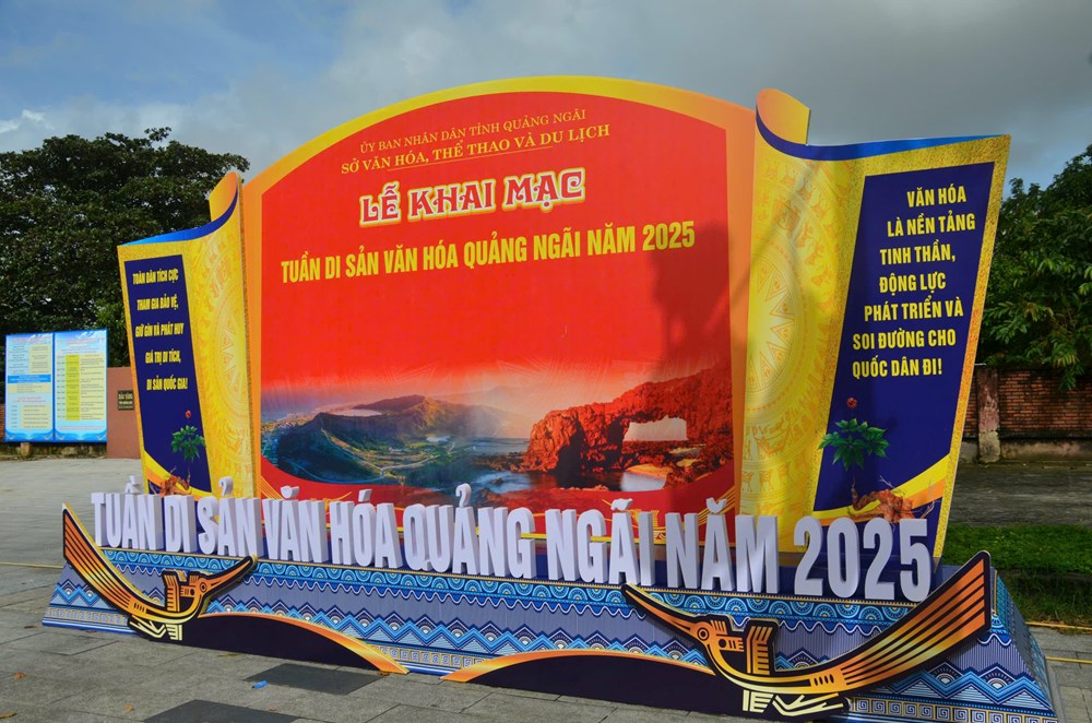 Tuần lễ di sản Quảng Ngãi: “Kết nối di sản, viết tiếp tương lai” - ảnh 11