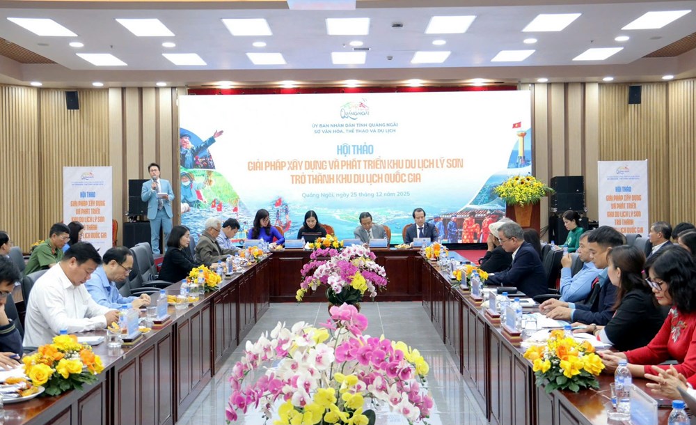 Bàn giải pháp phát triển Khu du lịch Lý Sơn trở thành Khu du lịch quốc gia - ảnh 1