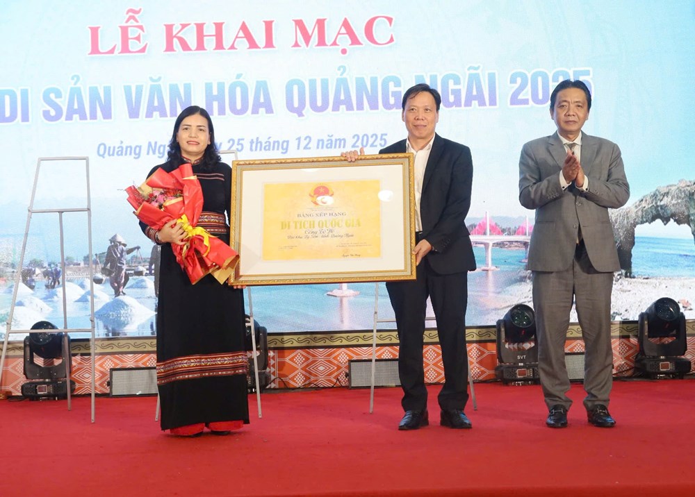 Khai mạc Tuần Di sản Văn hóa Quảng Ngãi 2025 - ảnh 1