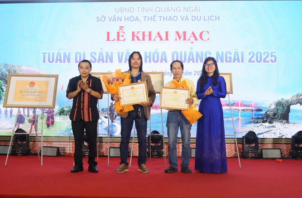 Khai mạc Tuần Di sản Văn hóa Quảng Ngãi 2025 - ảnh 4
