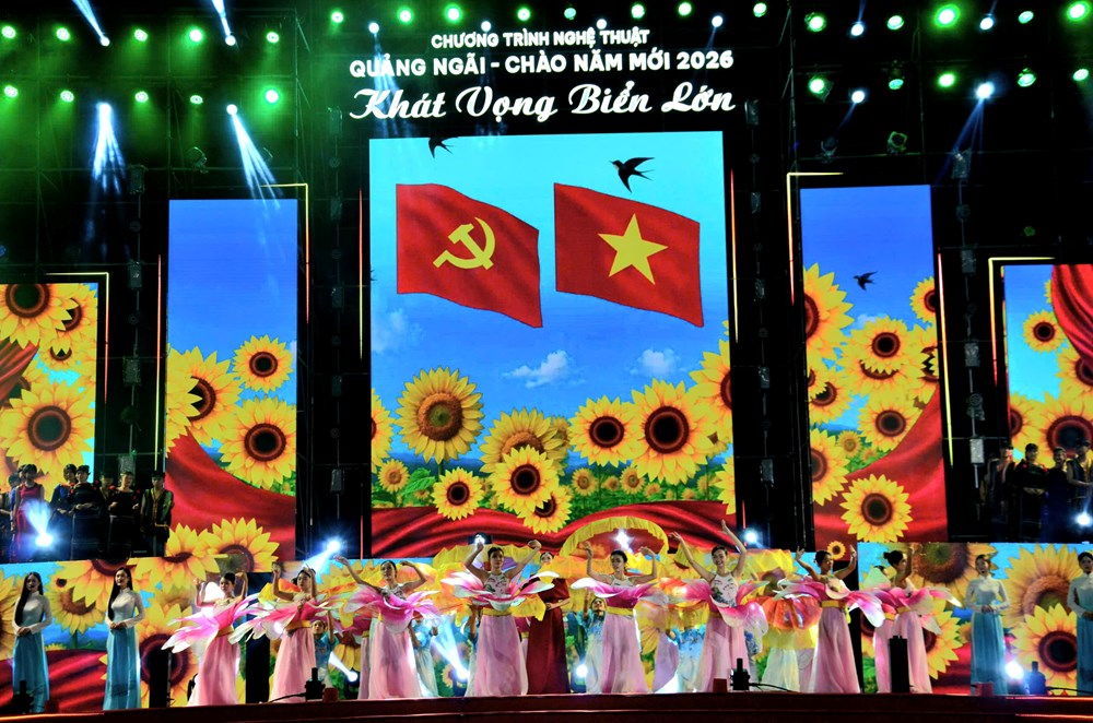 Ấn tượng Chương trình nghệ thuật “Quảng Ngãi chào năm mới 2026” - ảnh 3
