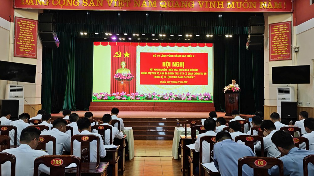 Vùng Cảnh sát biển 2 đẩy mạnh chuyển đổi số trong công tác chính trị - ảnh 3