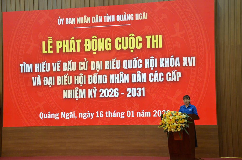 Quảng Ngãi phát động Cuộc thi trực tuyến tìm hiểu bầu cử đại biểu Quốc hội khóa XVI và HĐND các cấp - ảnh 5