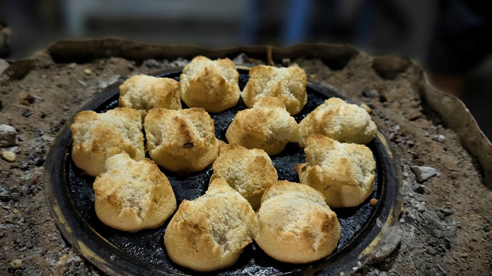 Nghề làm bánh thuẫn – giữ một phần kí ức Tết quê - ảnh 4