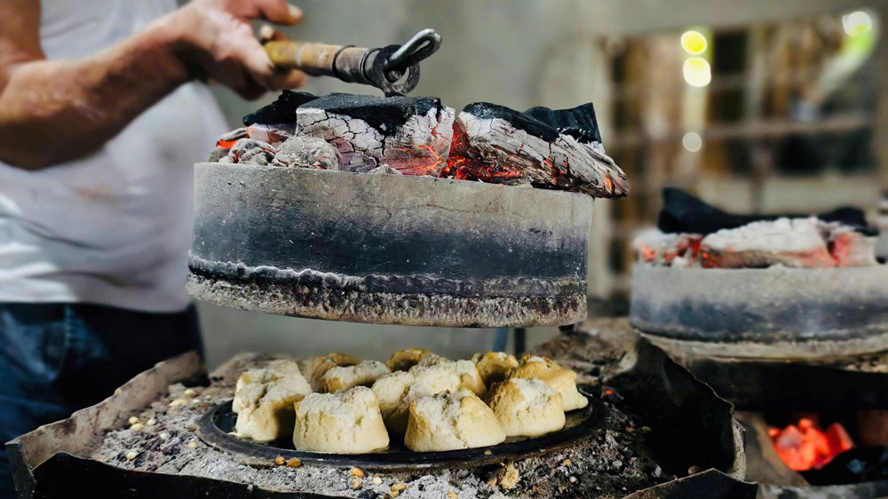 Nghề làm bánh thuẫn – giữ một phần kí ức Tết quê - ảnh 3