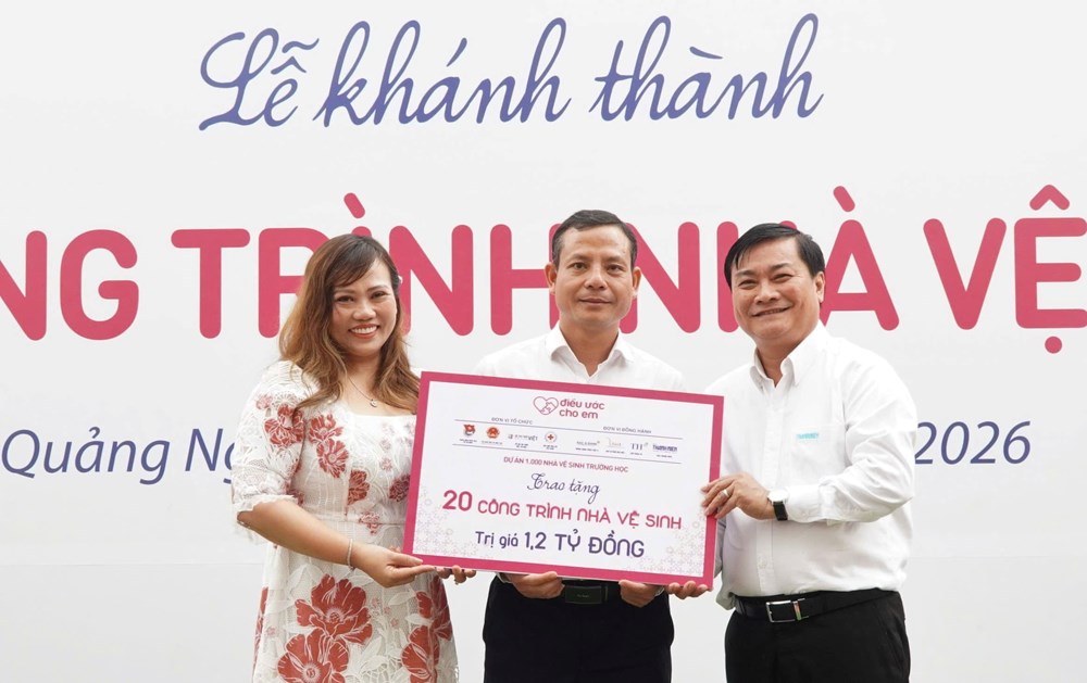 Đầu tư 20 công trình vệ sinh trường học, nâng cao chất lượng môi trường giáo dục - ảnh 3