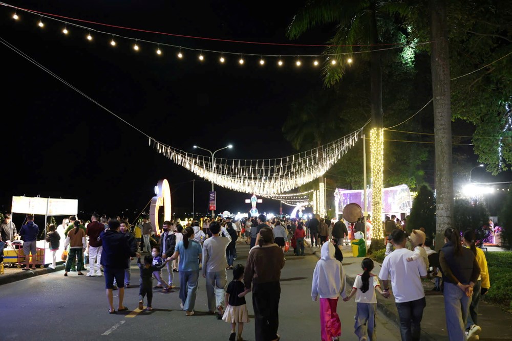 Quảng Ngãi rực rỡ sắc Xuân, sẵn sàng đón Tết - ảnh 11