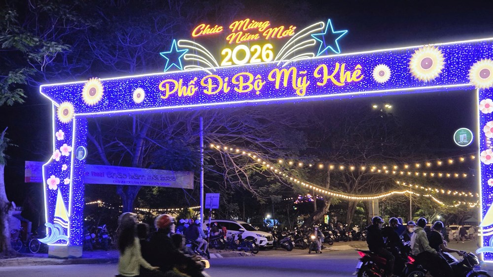 Khai trương phố đi bộ Mỹ Khê bên bờ biển Quảng Ngãi - ảnh 6