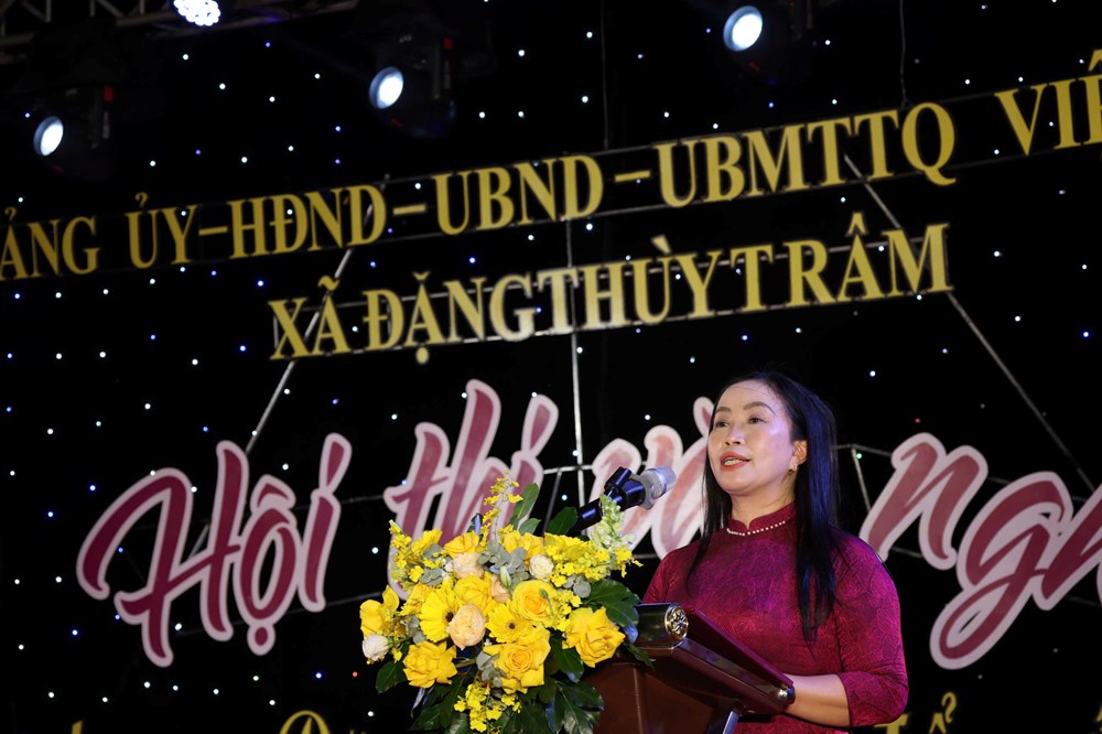 Rộn ràng Hội thi văn nghệ “Xuân quê hương – xã Đặng Thùy Trâm đổi mới và phát triển” - ảnh 2