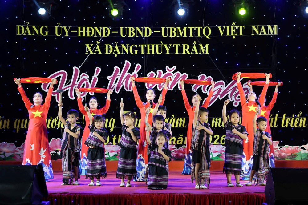 Rộn ràng Hội thi văn nghệ “Xuân quê hương – xã Đặng Thùy Trâm đổi mới và phát triển” - ảnh 6