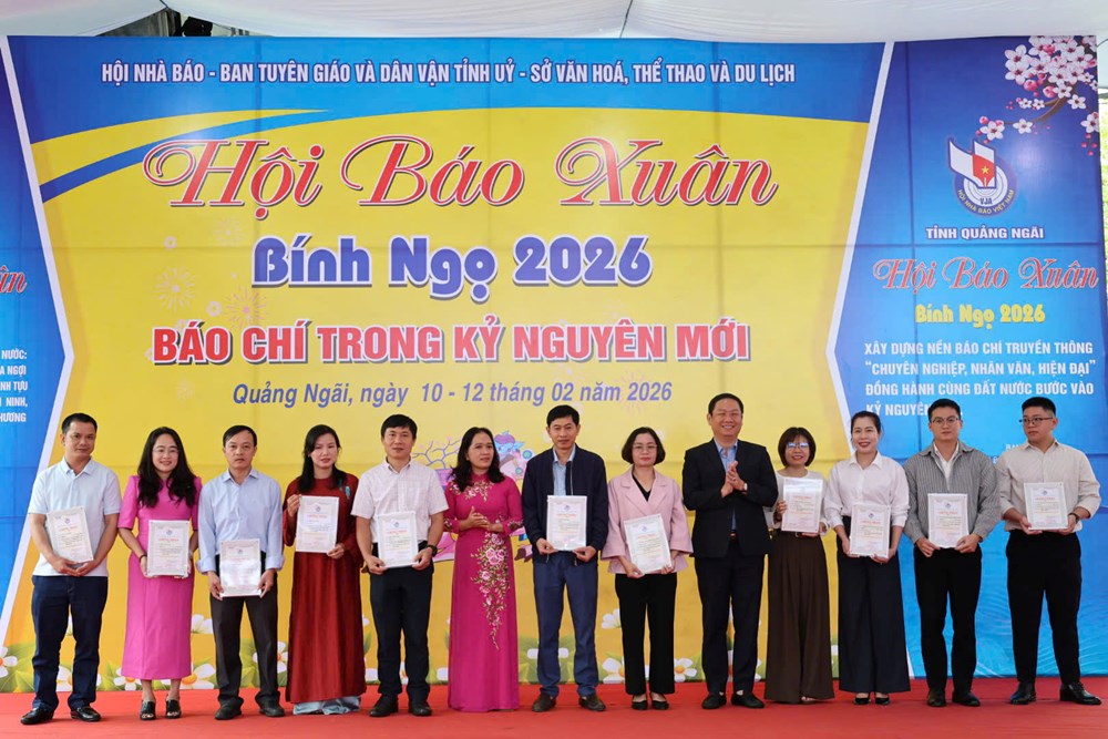 Quảng Ngãi khai mạc Hội Báo Xuân Bính Ngọ 2026 - ảnh 5