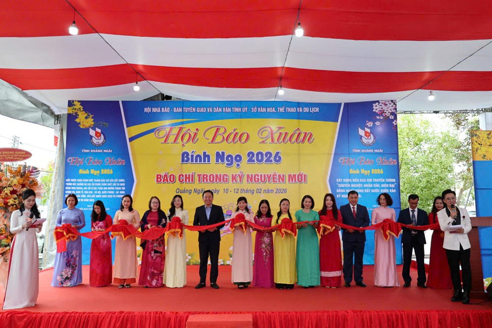 Quảng Ngãi khai mạc Hội Báo Xuân Bính Ngọ 2026 - ảnh 1