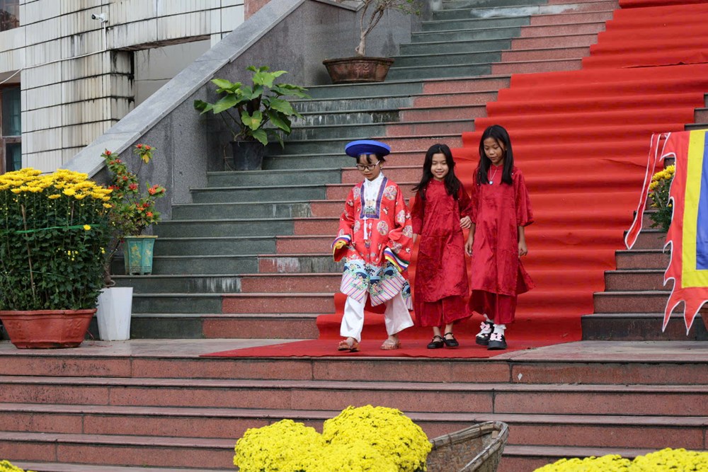 Rộn ràng không gian “Tết và Lễ hội mùa Xuân” tại Bảo tàng tổng hợp tỉnh Quảng Ngãi - ảnh 7