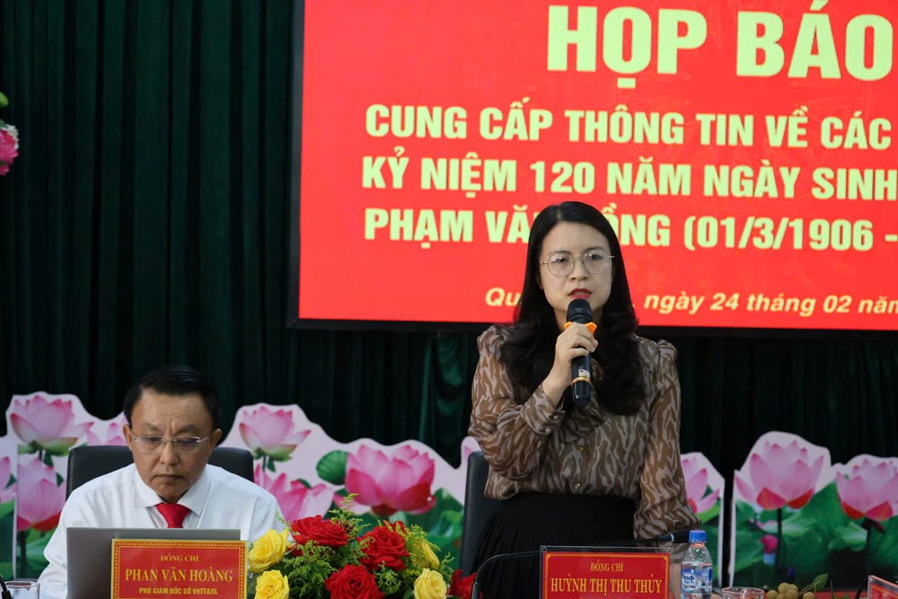 Tôn vinh nhà lãnh đạo kiên trung, nhà văn hóa lớn của dân tộc - ảnh 1