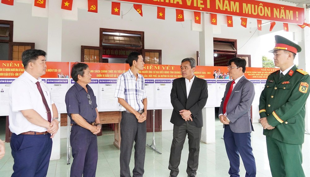 Quảng Ngãi: Sẵn sàng cho ngày hội lớn của cử tri - ảnh 1