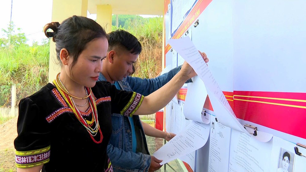 Lan tỏa niềm tin bầu cử nơi bản làng Ca Dong - ảnh 3