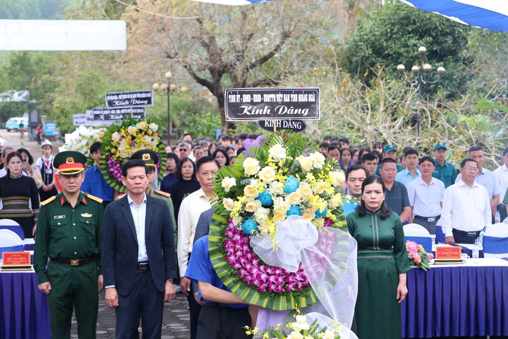 Tưởng niệm 58 năm Ngày 504 đồng bào Sơn Mỹ bị thảm sát - ảnh 4