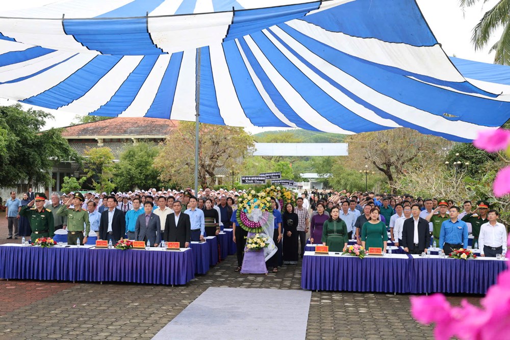 Tưởng niệm 58 năm Ngày 504 đồng bào Sơn Mỹ bị thảm sát - ảnh 1