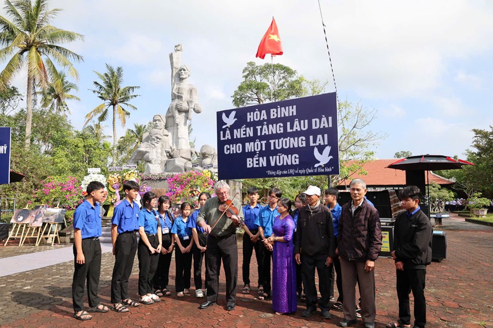 Tưởng niệm 58 năm Ngày 504 đồng bào Sơn Mỹ bị thảm sát - ảnh 8