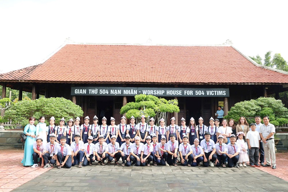 Tưởng niệm 58 năm Ngày 504 đồng bào Sơn Mỹ bị thảm sát - ảnh 10