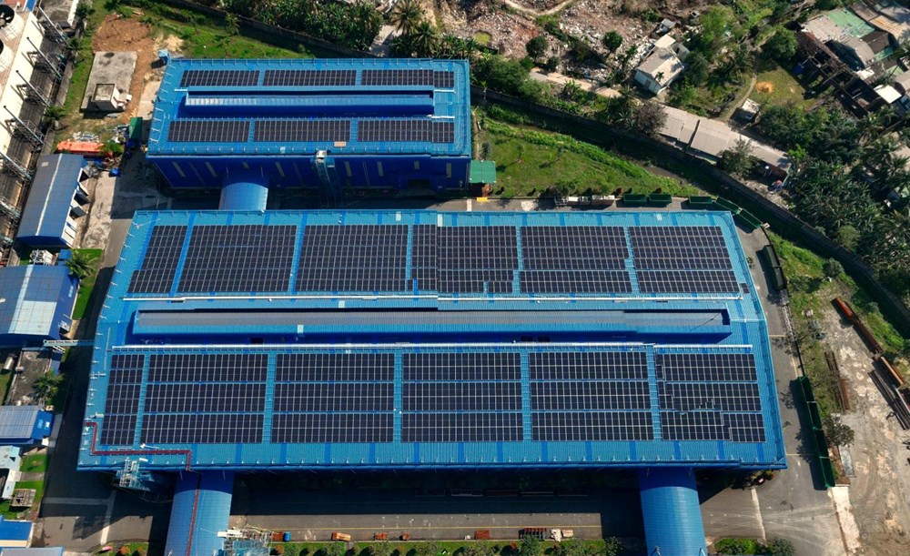 Thép Hòa Phát Dung Quất đẩy mạnh năng lượng xanh với dự án điện mặt trời áp mái phân kỳ 2 - ảnh 1