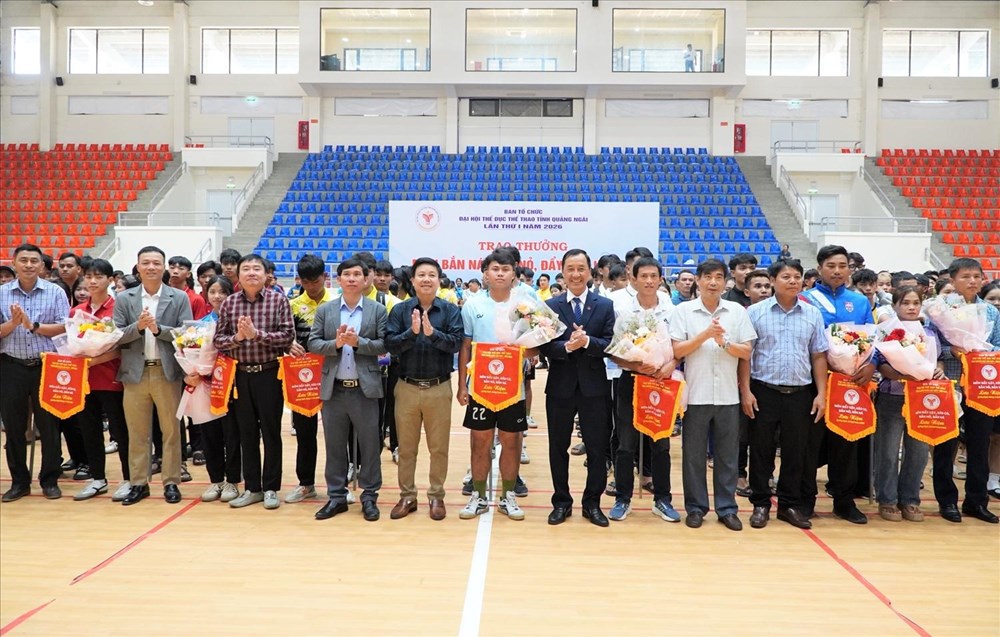 Hơn 5.000 VĐV tranh tài tại Đại hội TDTT Quảng Ngãi lần thứ I - ảnh 1