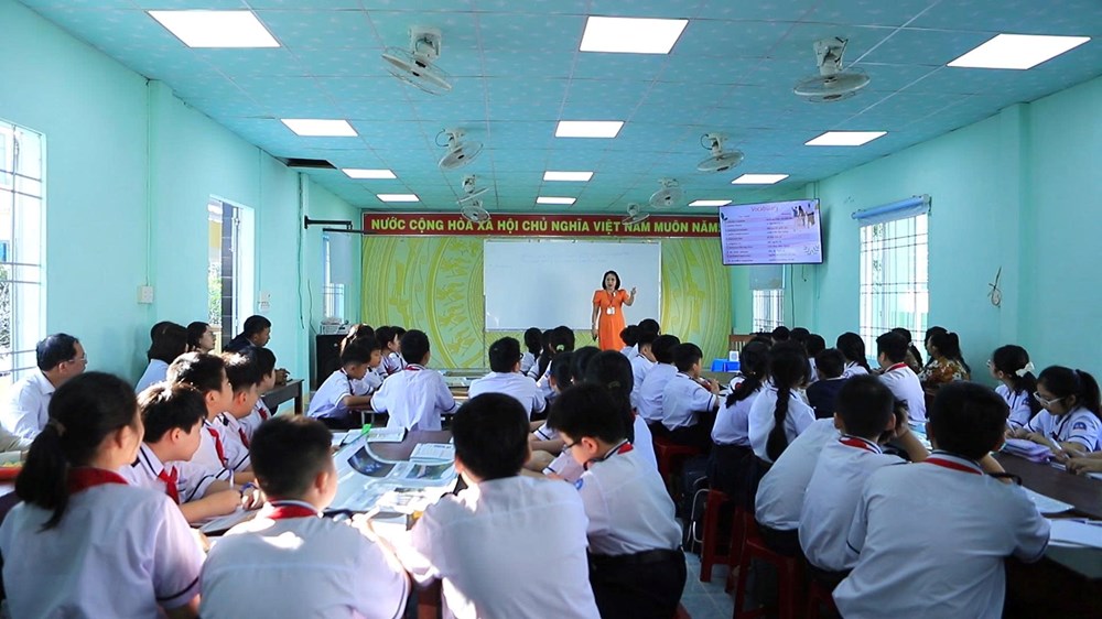 Để tiếng Anh trở thành ngôn ngữ tư duy trong trường học - ảnh 1