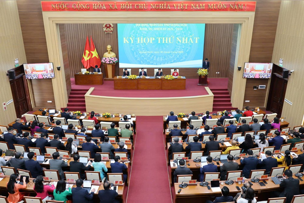 Ông Nguyễn Đức Tuy tái cử Chủ tịch HĐND tỉnh Quảng Ngãi - ảnh 1