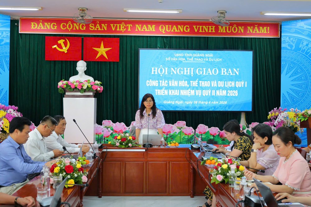 Quảng Ngãi đẩy mạnh bảo tồn di sản, xây dựng môi trường văn hóa và phát triển du lịch - ảnh 1